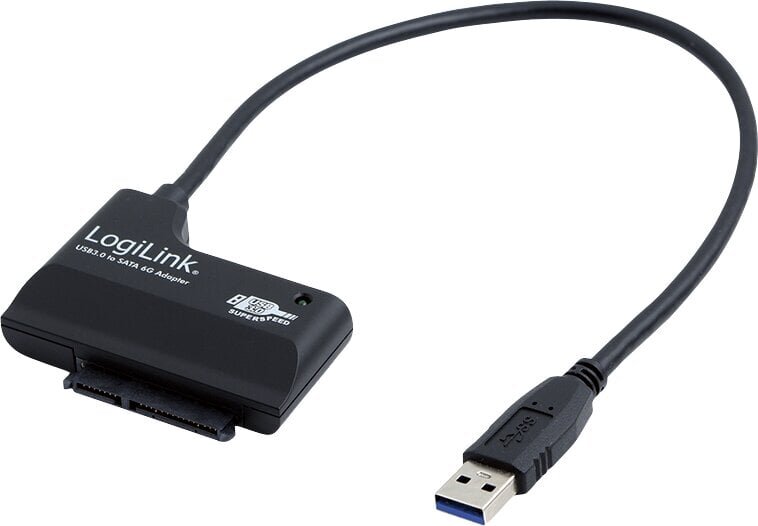 LogiLink - Adapter USB 3.0 SATA3 do HDD/SDD 2,5/3,5" цена и информация | USB adapterid ja jagajad | hansapost.ee