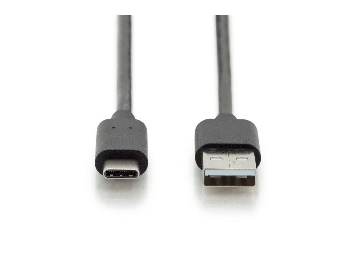 Assmann AK-300148-030-S, USB-C/USB-A,. 3 m hind ja info | Juhtmed ja kaablid | hansapost.ee