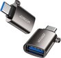Adapter Joyroom S-H151, USB-C / USB-A hind ja info | USB adapterid ja jagajad | hansapost.ee