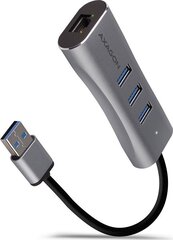 Axagon HMA-GL3AP цена и информация | Адаптеры и USB-hub | hansapost.ee