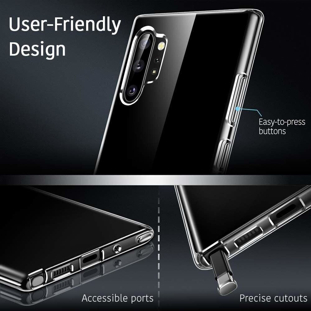 Ümbris Mercury Jelly Clear Samsung N970 Note 10 läbipaistev hind ja info | Telefonide kaitsekaaned ja -ümbrised | hansapost.ee