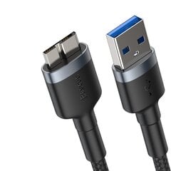 Baseus CADKLF-D0G, USB 3.0 / micro USB, 1 m hind ja info | Mobiiltelefonide kaablid | hansapost.ee