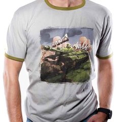 World of Tanks - Comic Tank футболка | S размер цена и информация | Атрибутика для игроков | hansapost.ee