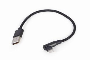 Кабель Gembird USB 2.0 - Micro-USB B / Lightning CC-USB2-AMLML, 0,2м цена и информация | Кабели и провода | hansapost.ee