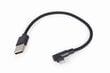 Kaabel Gembird USB 2.0-Micro-USB B / Lightning CC-USB2-AMLML, 0,2 m цена и информация | Juhtmed ja kaablid | hansapost.ee