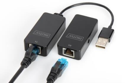 Digitus DA-70141, USB-A/RJ45, 50 m цена и информация | Juhtmed ja kaablid | hansapost.ee