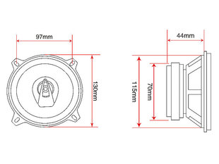 Autokõlar Blow WH-1516 hind ja info | Blow Auto multimeedia | hansapost.ee