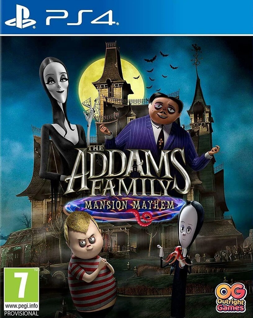 PS4 mäng The Addams Family: Mansion Mayhem цена и информация | Konsooli- ja arvutimängud | hansapost.ee