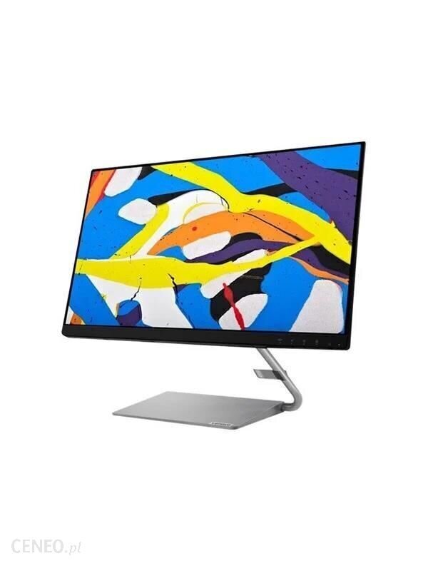 Lenovo Q24I-1L 23.8" Full HD LED Must, Hõbe 66C0KAC3EU hind ja info | Monitorid | hansapost.ee