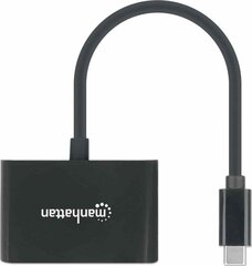 Manhattan 153416 цена и информация | Адаптеры и USB-hub | hansapost.ee