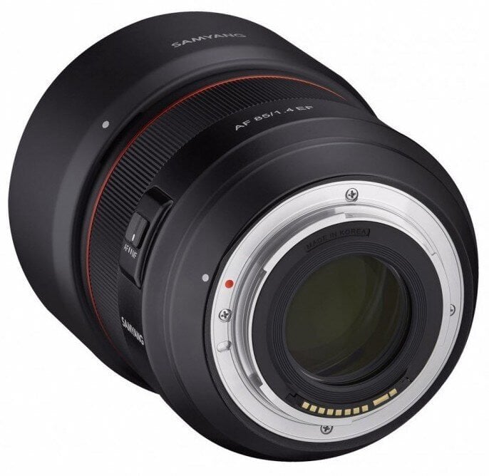 Samyang AF 85mm f/1.4 objektiiv Canonile цена и информация | Fotoaparaatide objektiivid | hansapost.ee