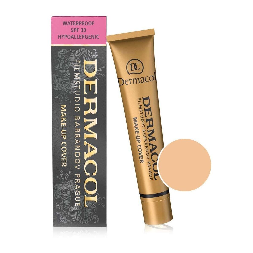 Tugevalt kattev jumestuskreem Dermacol Make-Up Cover SPF30 210, 30 g цена и информация | Jumestuskreemid ja puudrid | hansapost.ee