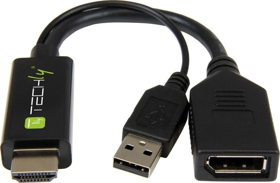 Tehniliselt HDMI-adapter koos toite-USB-ga DisplayPorti 4K*60Hz hind ja info | USB adapterid ja jagajad | hansapost.ee