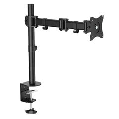 Monitori kinnitus Logilink Desk Mount, BP0021, 13-27, 8kg hind ja info | Teleri seinakinnitused ja hoidjad | hansapost.ee