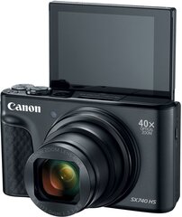 Canon Powershot SX740 HS kompaktkaamera, must hind ja info | Fotoaparaadid | hansapost.ee