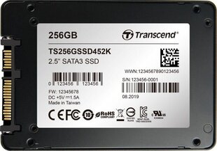 Transcend TS256GSSD452K hind ja info | Sisemised kõvakettad | hansapost.ee