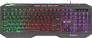 Fury HELLFIRE 2 Gaming keyboard, RGB LED цена и информация | Клавиатуры | hansapost.ee