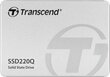 Transcend TS2TSSD220Q цена и информация | Sisemised kõvakettad | hansapost.ee