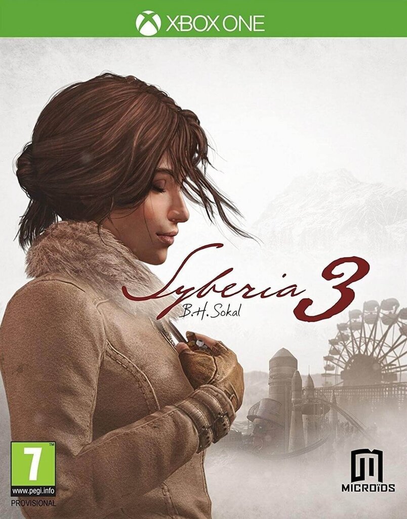 Microsoft XOne Syberia 3 цена и информация | Konsooli- ja arvutimängud | hansapost.ee