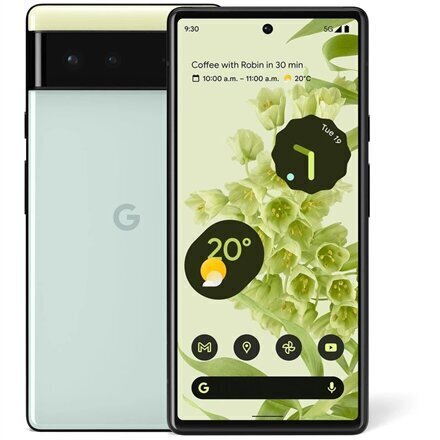 Google Pixel 6 5G, 128 GB Green цена и информация | Telefonid | hansapost.ee