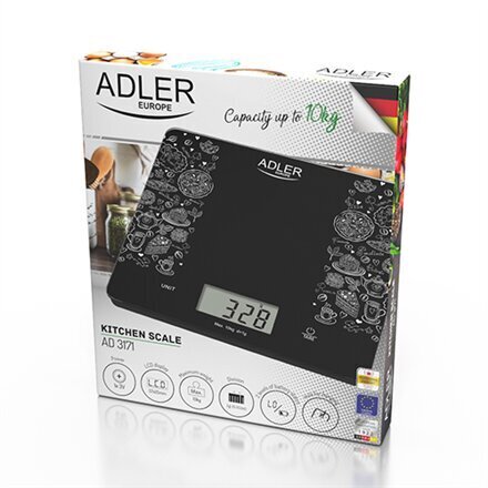 Adler Kitchen scales AD 3171 Maximum wei цена и информация | Köögikaalud | hansapost.ee