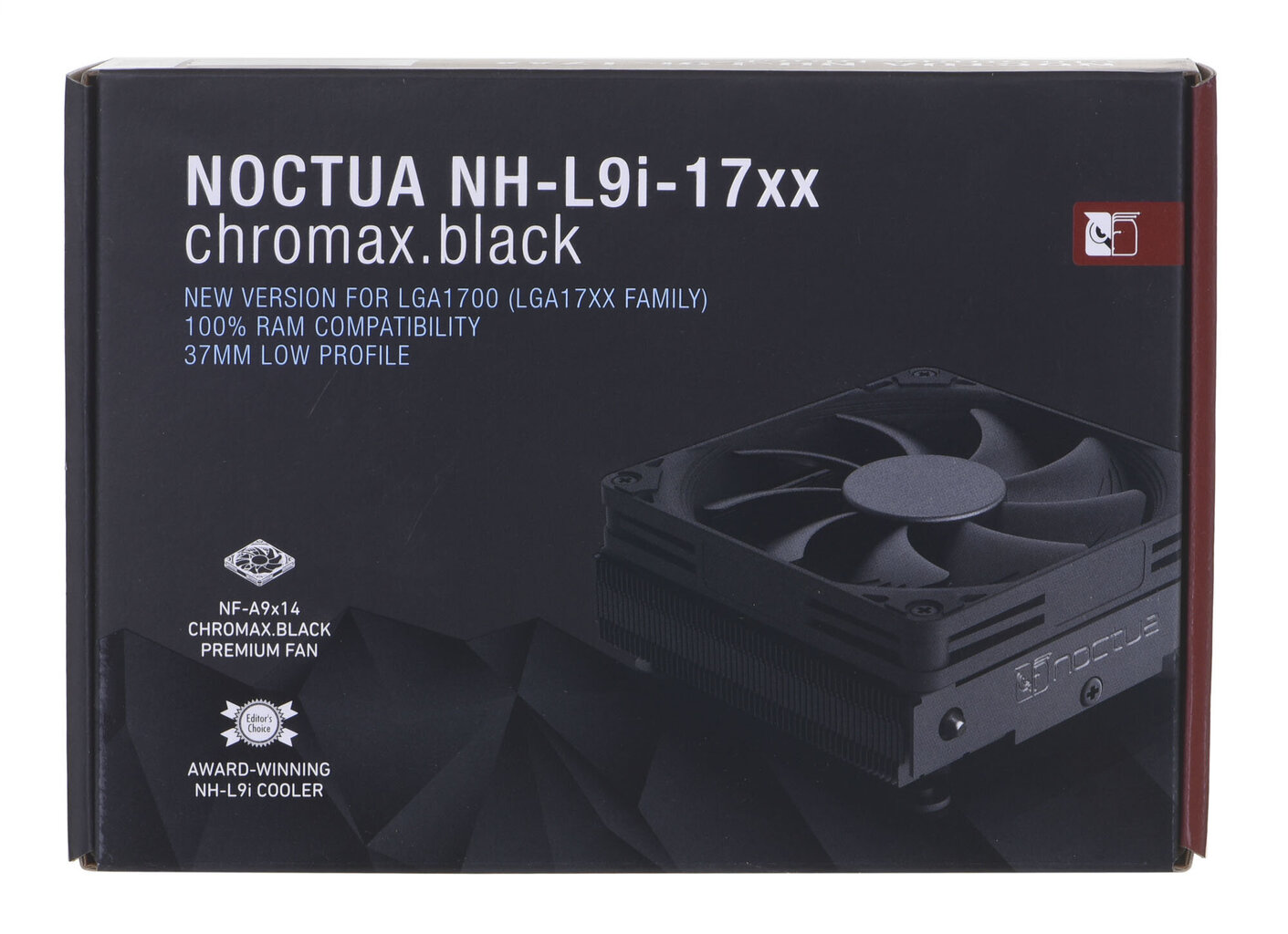 Noctua NH-L9I-17XXCH.BK. цена и информация | Arvuti ventilaatorid | hansapost.ee