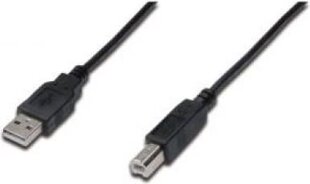 Assmann AK-300105-050-S, USB-A/USB-B, 5 m hind ja info | Juhtmed ja kaablid | hansapost.ee