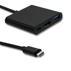 Qoltec 50430 цена и информация | Адаптеры и USB-hub | hansapost.ee