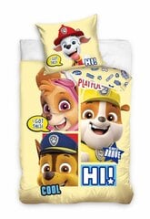 Laste voodipesukomplekt Paw Patrol 100x135, 2-osaline цена и информация | Детское постельное бельё | hansapost.ee