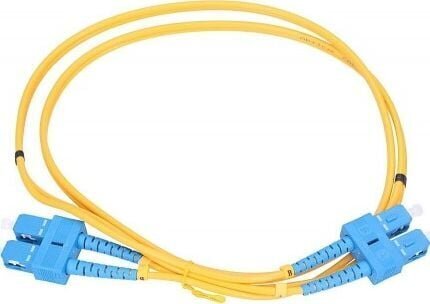 Extralink SC|UPC-SC|UPC | Patchcord | Ühe režiimiga, Duplex, G652D, 3mm, 5m hind ja info | Juhtmed ja kaablid | hansapost.ee