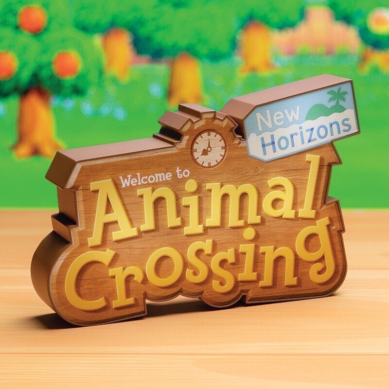 Paladone Animal Crossing Logo Light цена и информация | Fännitooted mänguritele | hansapost.ee