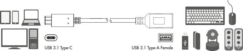 USB-adapter LogiLink 15 cm hind ja info | Juhtmed ja kaablid | hansapost.ee