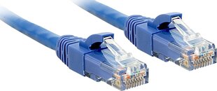 КАБЕЛЬ CAT6 U/UTP 2M/BLUE 48018 LINDY цена и информация | Кабели и провода | hansapost.ee