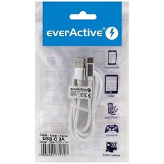EverActive CBS-1CW, USB-A/USB-C, 1 m hind ja info | Juhtmed ja kaablid | hansapost.ee