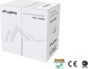 Lanberg LCU5-12CU-0305-R цена и информация | Кабели и провода | hansapost.ee