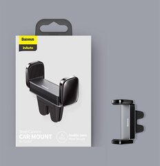 Baseus Steel Cannon Air Outlet Car Mount silver (SUGP-0S) hind ja info | Telefonihoidjad | hansapost.ee