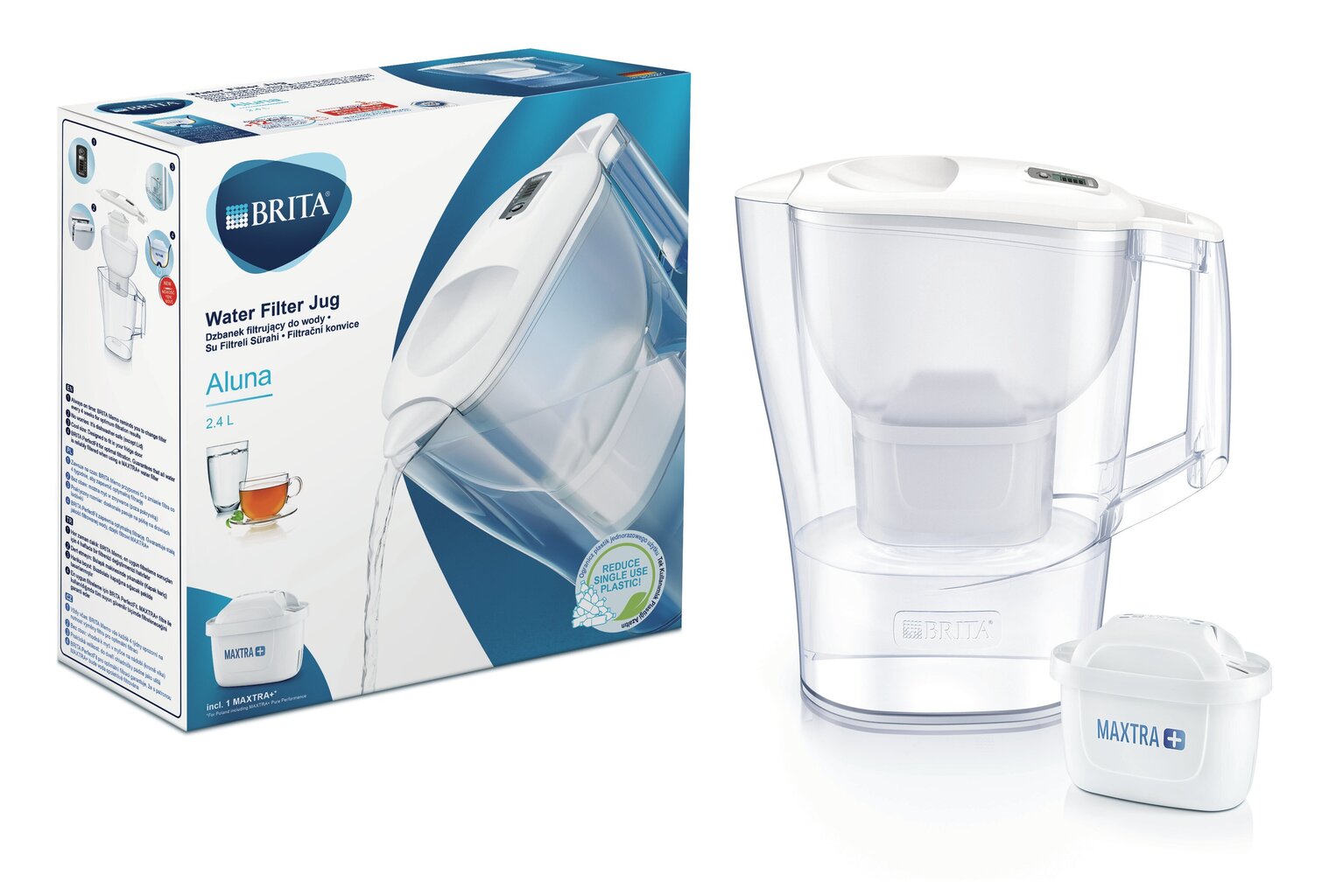 BRITA  ALUNA 2.4l MEMO цена и информация | Veefilterkannud ja veefiltrid | hansapost.ee