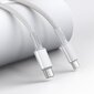 Baseus USB Type C – USB Type C kaabel Power Delivery Quick Charge 100 W 5 A 1 m valge (CATGD-02) цена и информация | Mobiiltelefonide kaablid | hansapost.ee