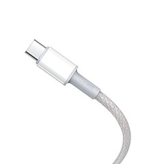 Baseus USB Type C – USB Type C kaabel Power Delivery Quick Charge 100 W 5 A 1 m valge (CATGD-02) hind ja info | Mobiiltelefonide kaablid | hansapost.ee