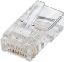 Moodulpistikud Intellinet RJ45, Cat5e, UTP, 3-harulised, täisjuhtme jaoks, 15 µ kullatud kontaktid, 100 pakk hind ja info | Intellinet Mobiiltelefonid, fotokaamerad, nutiseadmed | hansapost.ee