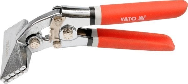 Tangid plekkide voltimiseks, kumer 210 mm 80x35 mm Yato (YT-5140) цена и информация | Käsitööriistad | hansapost.ee