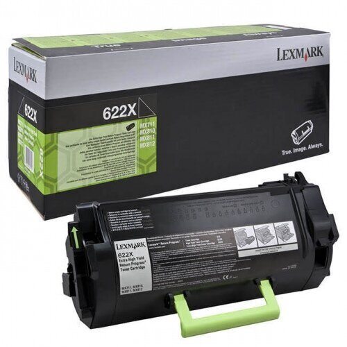 Printerikassett Lexmark 622X (62D2X00) Return, must hind ja info | Laserprinteri toonerid | hansapost.ee