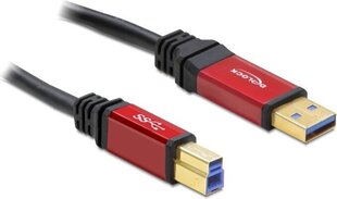 Delock, USB-A - USB-B, 1м цена и информация | Кабели и провода | hansapost.ee