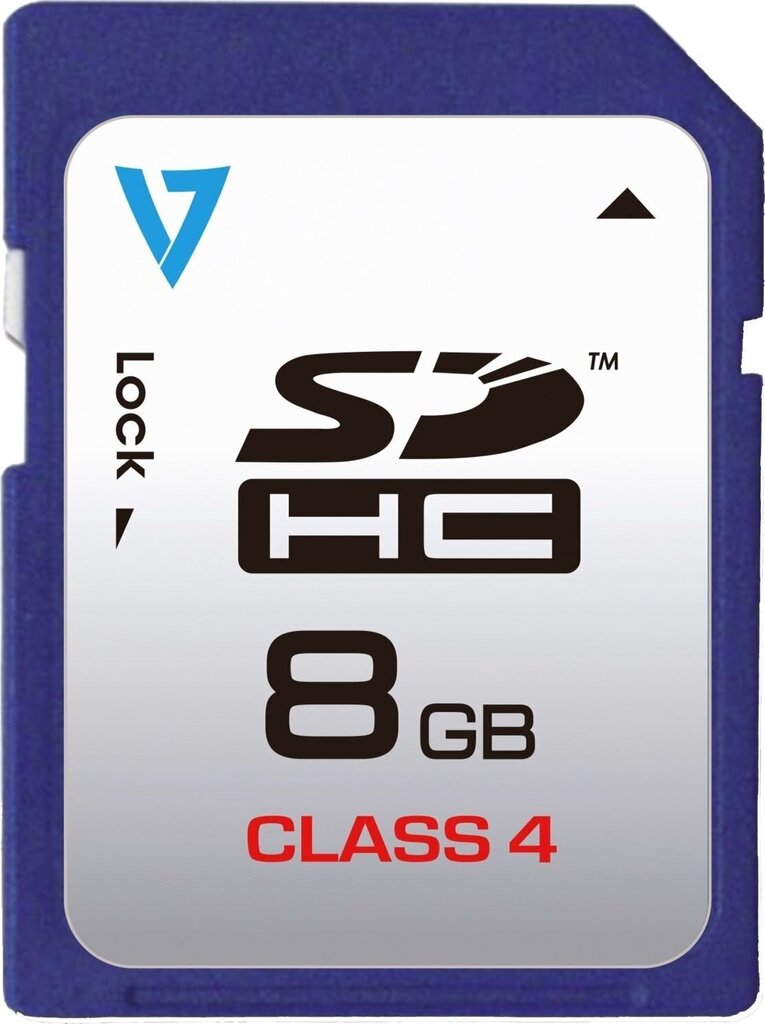 V7 SDHC 8GB hind ja info | Fotoaparaatide mälukaardid | hansapost.ee