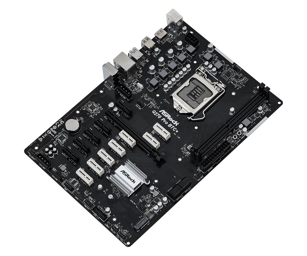 ASRock Q270 PRO BTC+ hind ja info | Emaplaadid | hansapost.ee