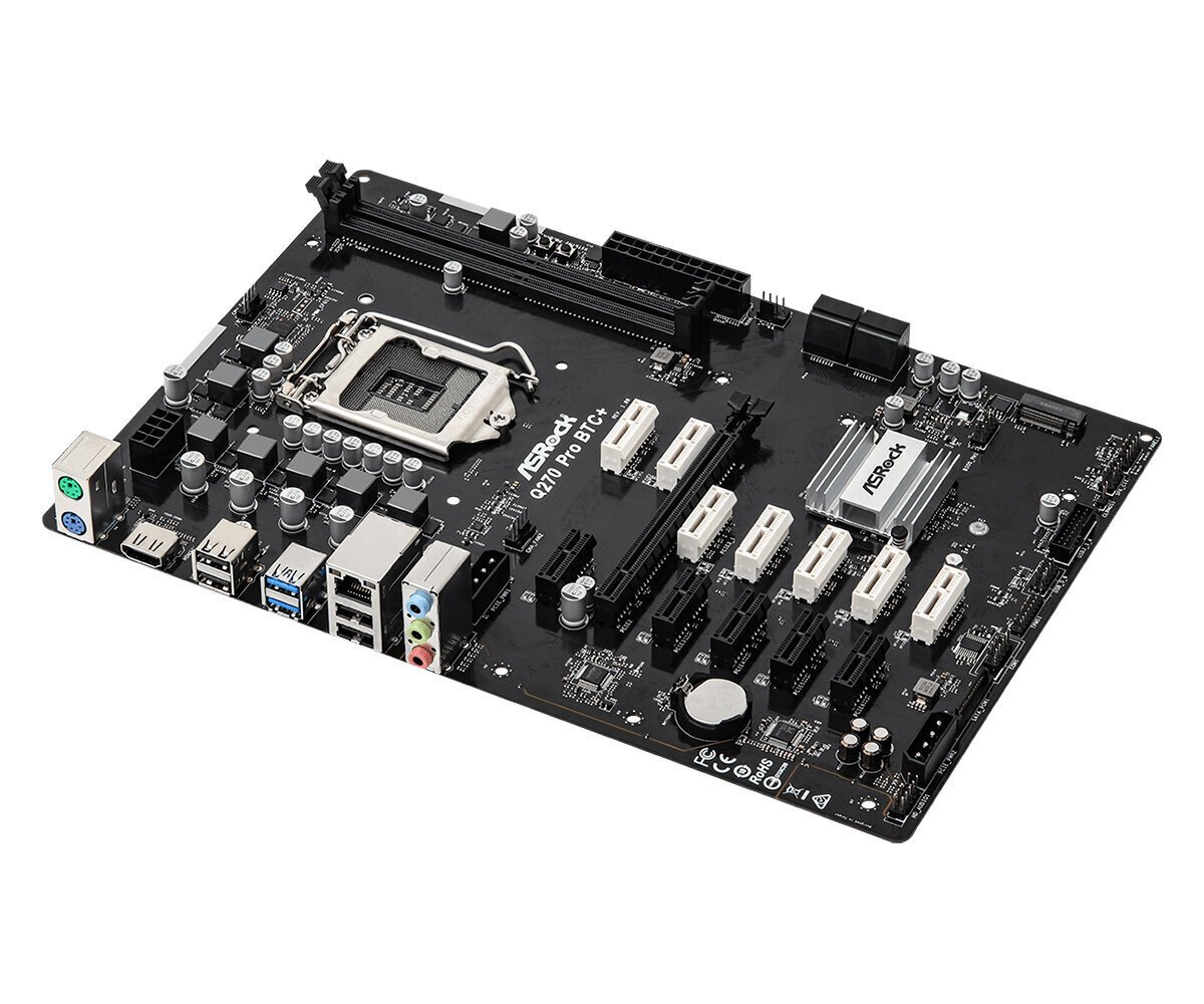 ASRock Q270 PRO BTC+ price and information | Emaplaadid | hansapost.ee