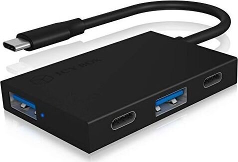 Icy Box IB-CR402-C31 цена и информация | USB adapterid ja jagajad | hansapost.ee
