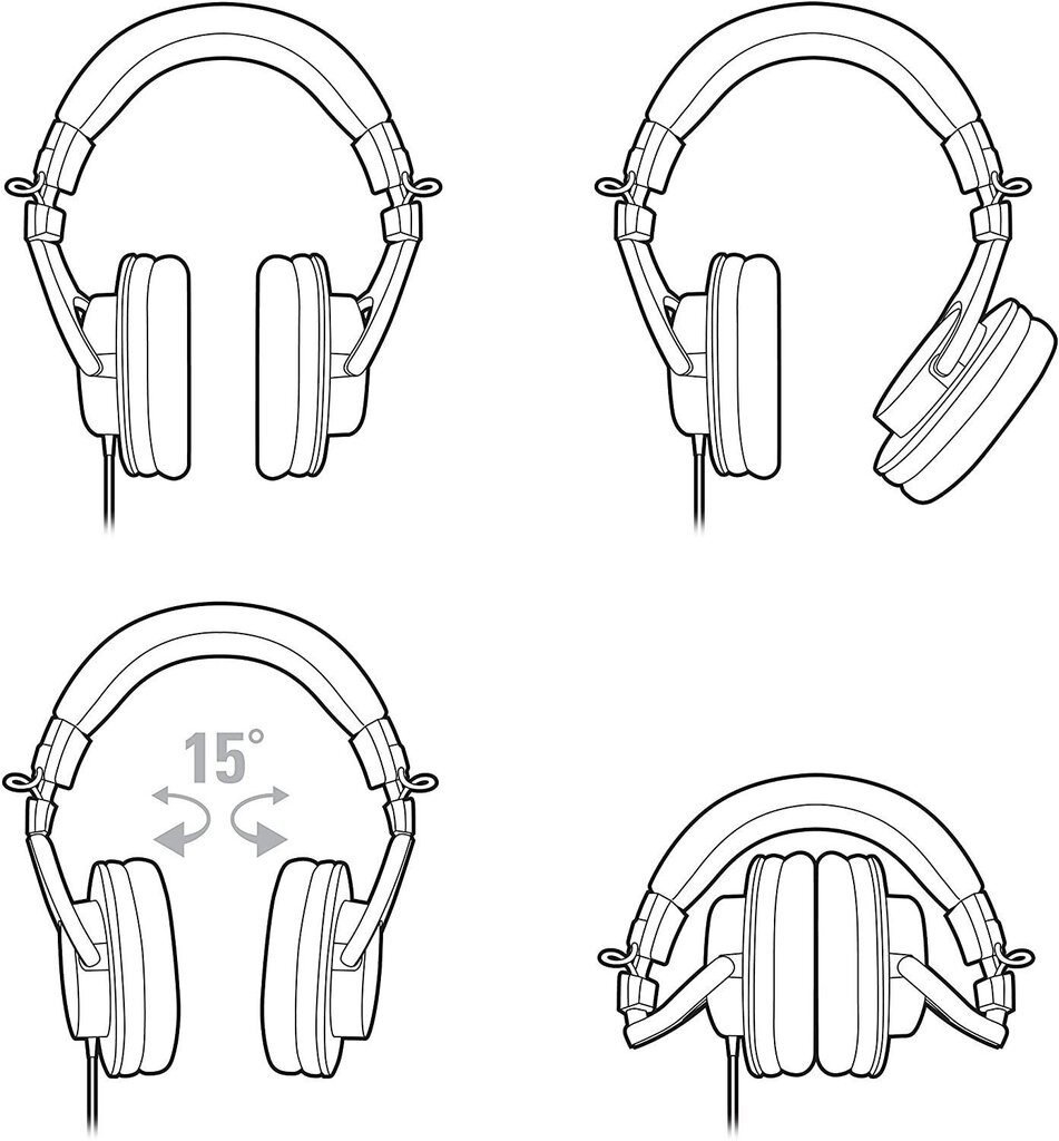 Audio Technica ATH-M30x hind ja info | Kõrvaklapid | hansapost.ee