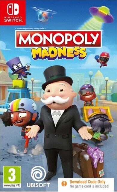 Monopoly Madness NSW цена и информация | Konsooli- ja arvutimängud | hansapost.ee