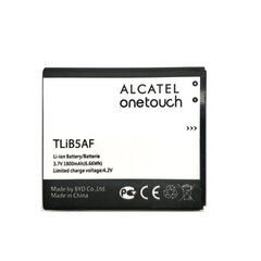 Alcatel TLiB5AF Оригинальный Аккумулятор One Touch Pop C5 5036D / 997 / 5035 (x’POP) / МТС 975 / Router MW40CJ 4G Li-Pol 1800mAh (OEM) цена и информация | Аккумуляторы для телефонов | hansapost.ee